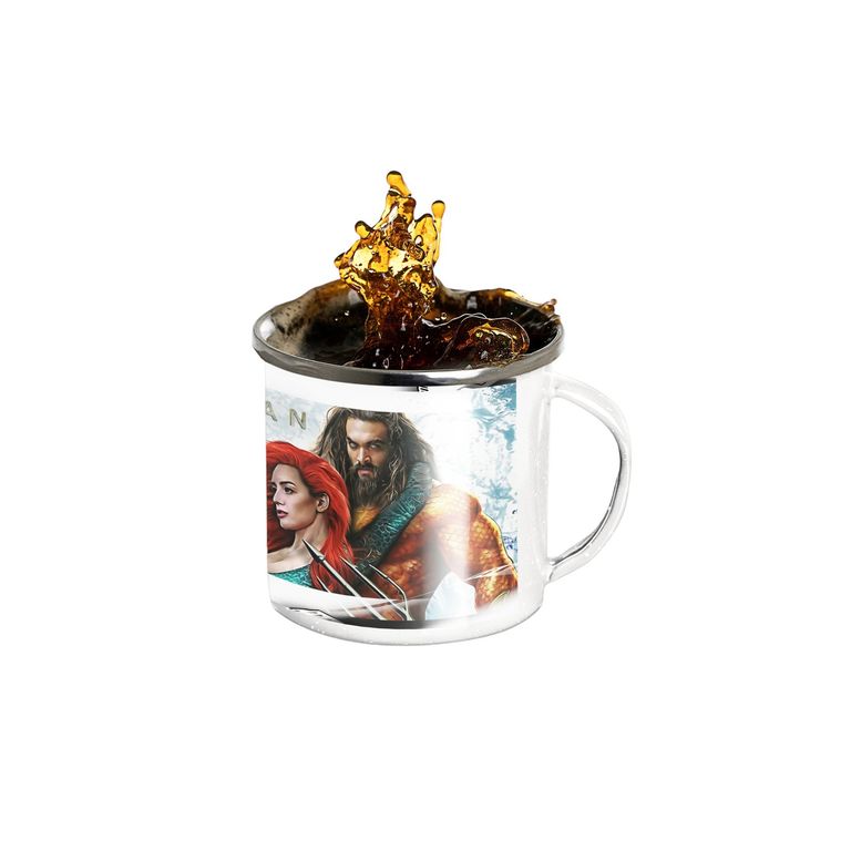 Taza Enlozada Reino de Atlantis - Aquaman
