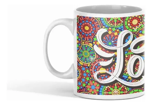 Taza Love - Sentimientos En Cambio Blanco