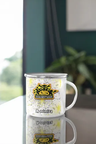 Taza Enlozada Número 5 Los Chicos Del Barrio Knd Blanco Los Chicos Del Barrio