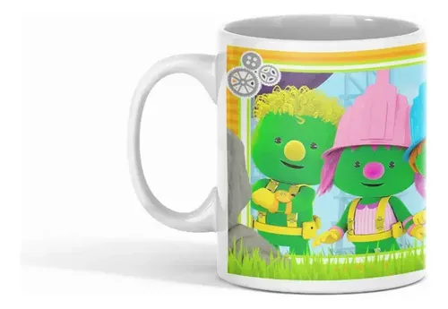 Taza Doozers - Para Fans De Los Constructores Blanco