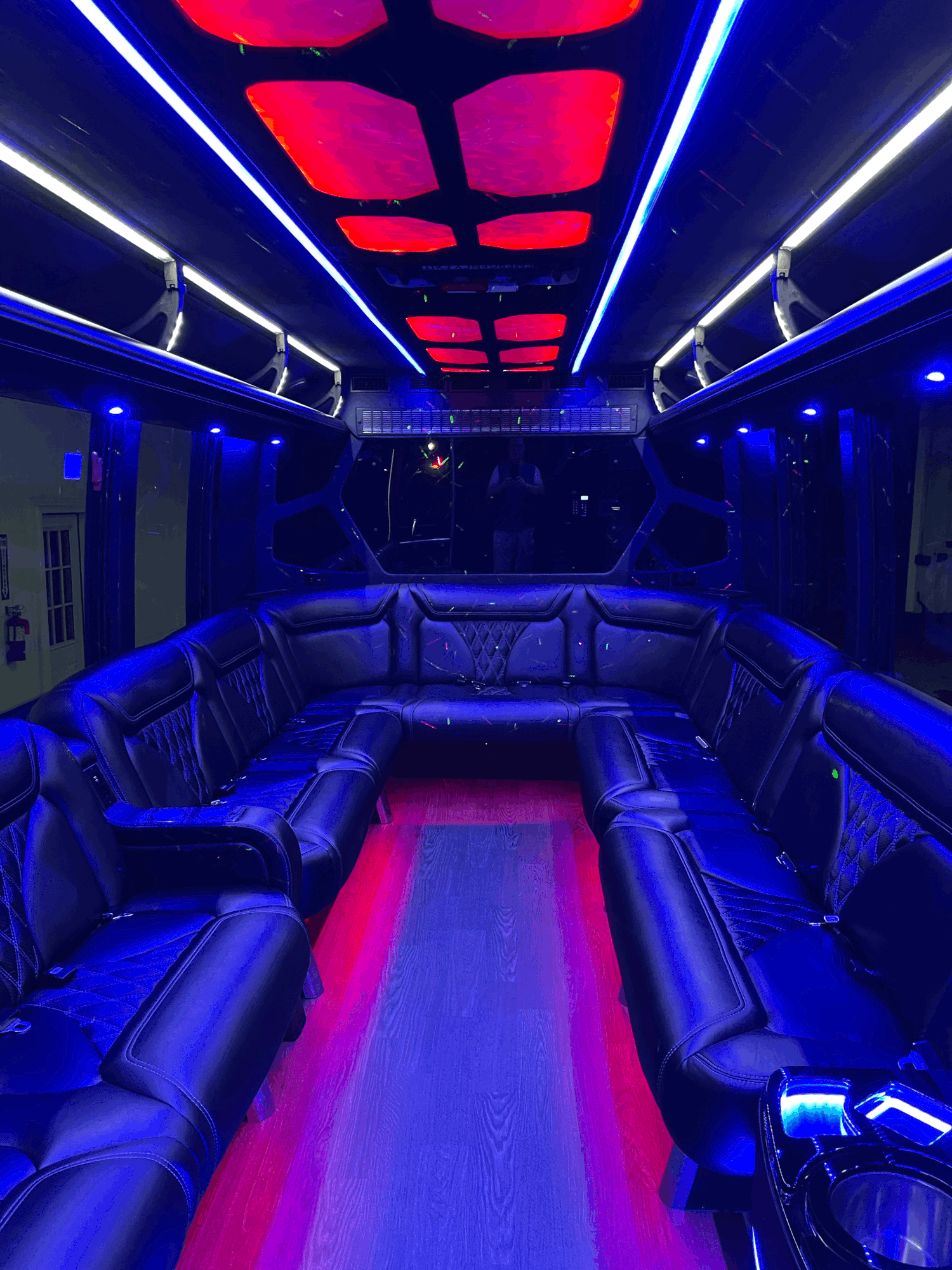 Brand new 20 passenger Interior