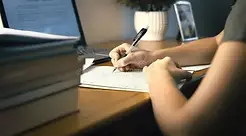 college-university-student-doing-school-homework-home-working-late-night-young-woman-writi