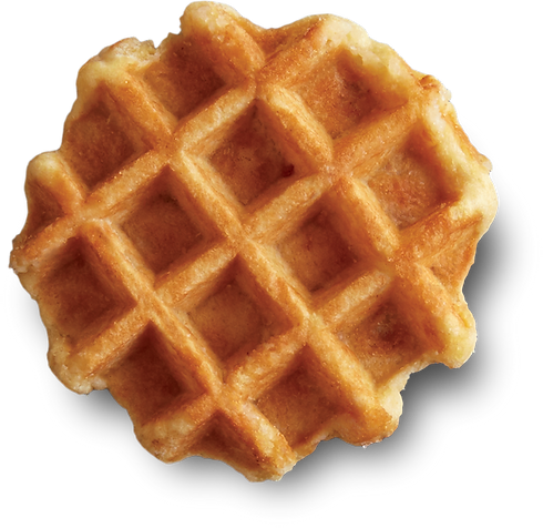 Maple flavored Liege waffle.