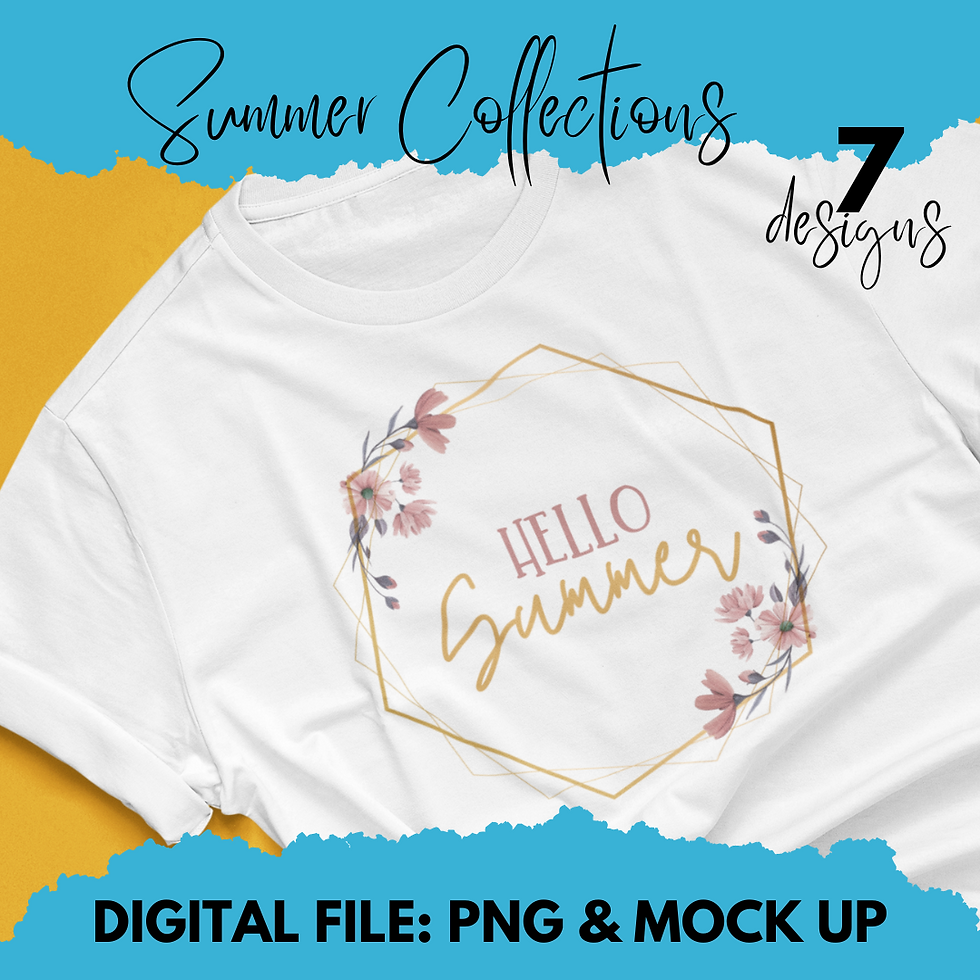 Thumbnail: Summer Bundle 2 PNG, Mock UP Digital Files