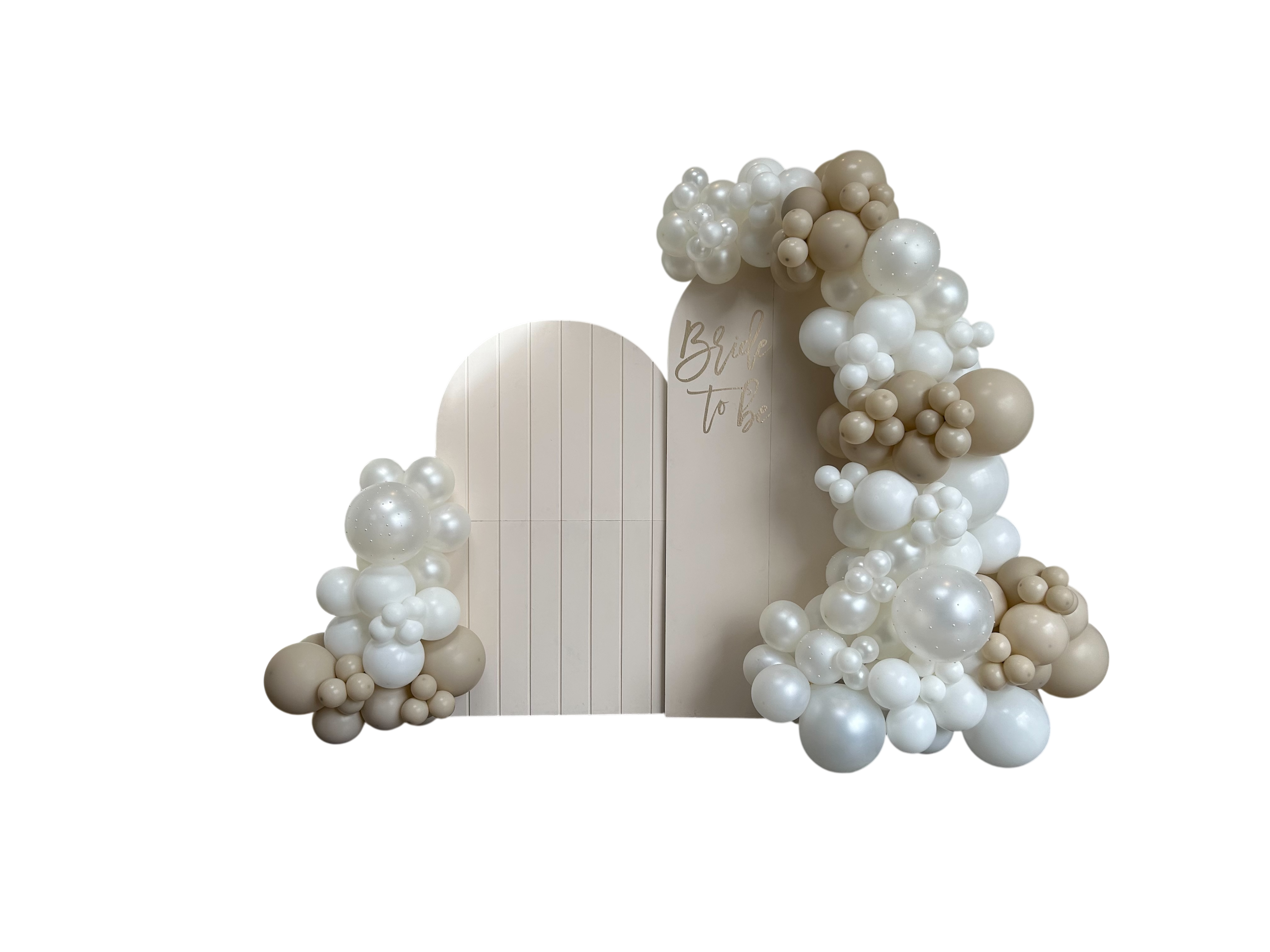 WOODEN ARCH BACKDROPS - 6'5" & 5'5"