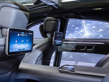 Mercedes-Benz MBUX infotainment system.. the comfort at its ultimate