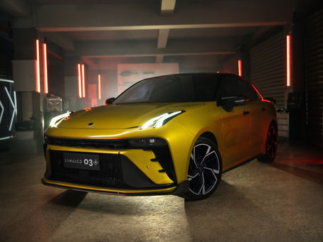 The Lynk & Co 03+.. the premium sedan with a whole new realm of performance and driving pleasure.