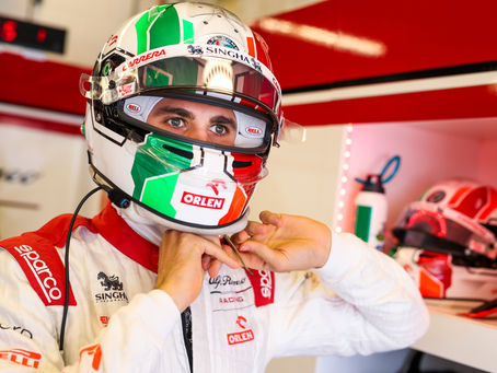 Alfa Romeo thanks Antonio Giovinazzi