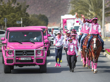11th Pink Caravan Ride Brings Awareness and Early Detection to the Forefront in the UAE