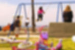 View of an Oceanside Park Lawn