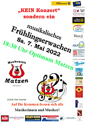 Frühlingserwachenplakat MV Matzen