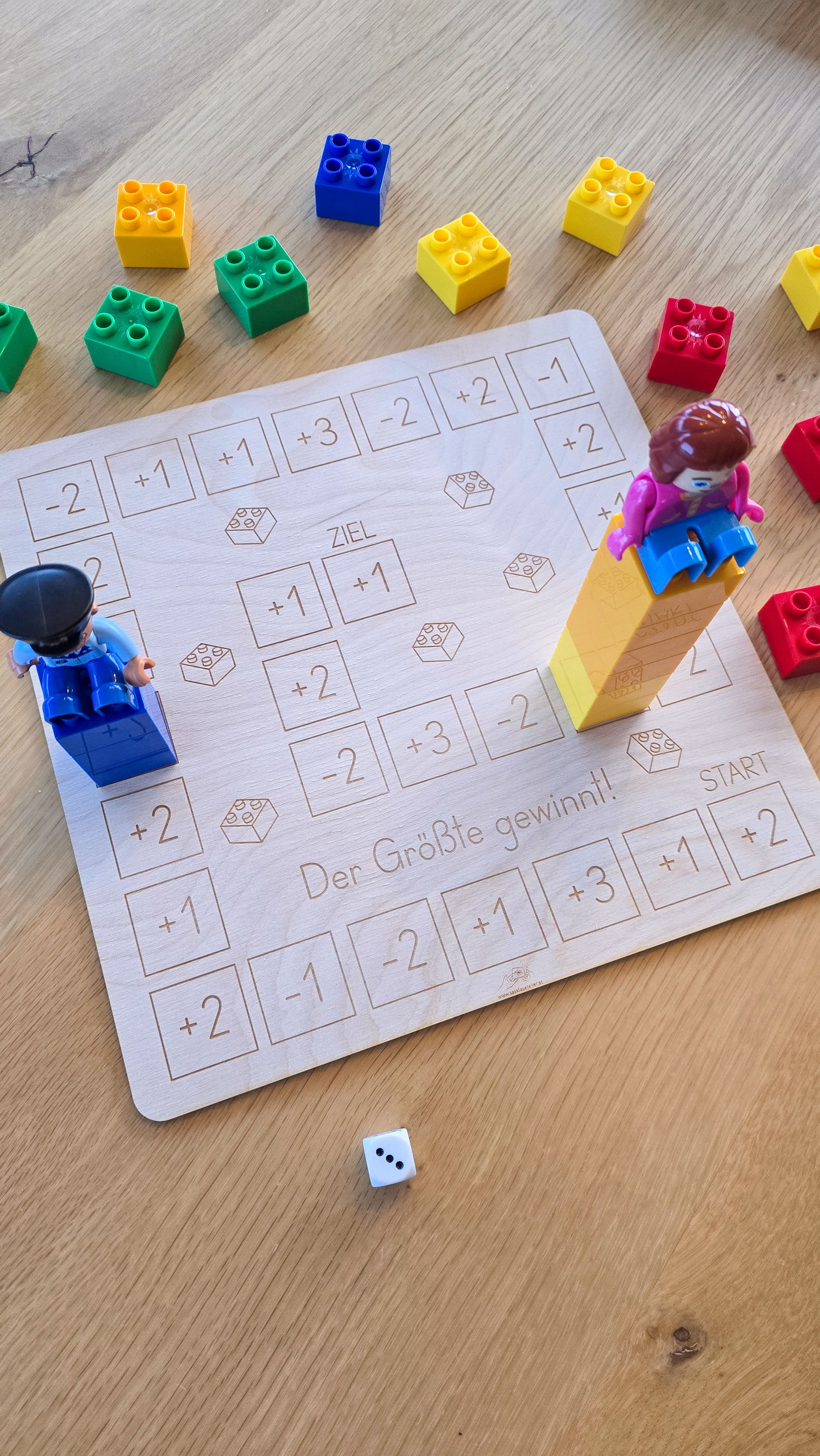 Brettspiel Duplo für Kinder
