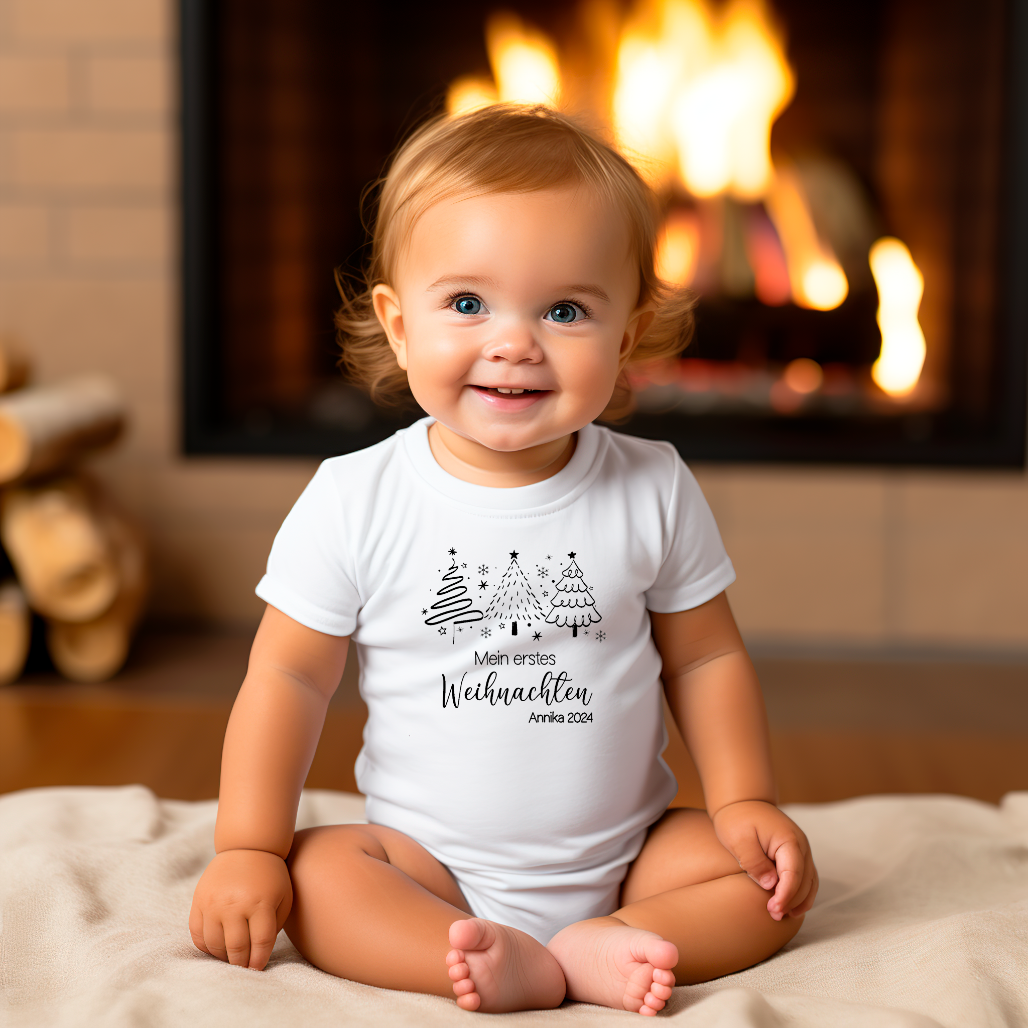 Babybody Mein erstes Weihnachten