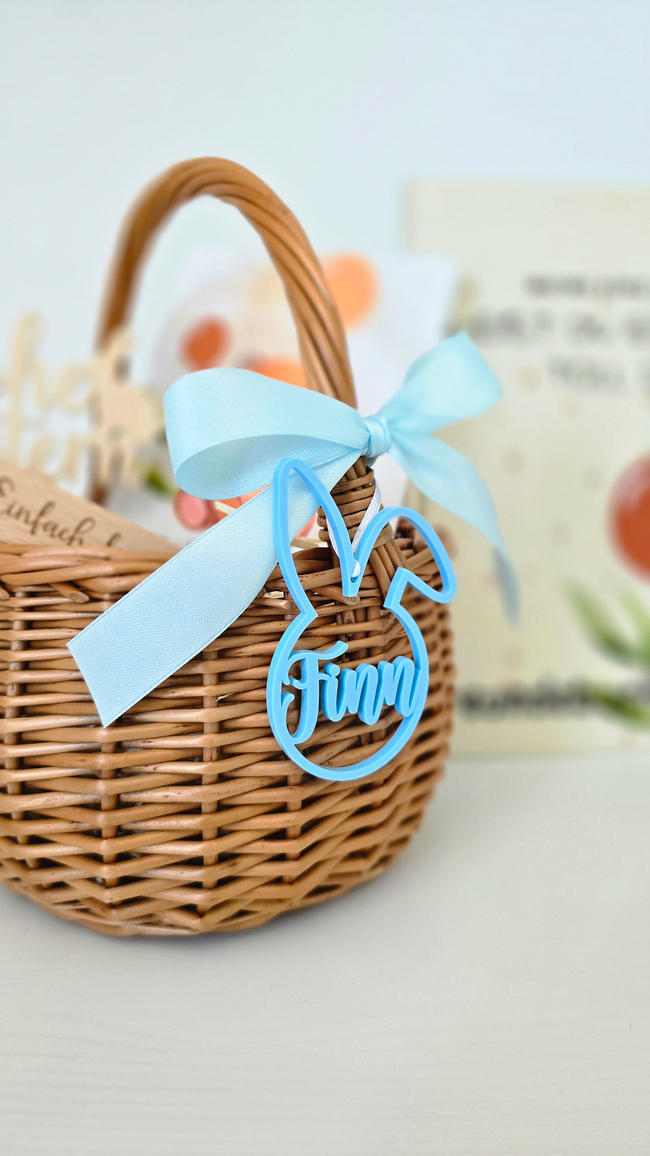 Osterkörbchen mit Namen