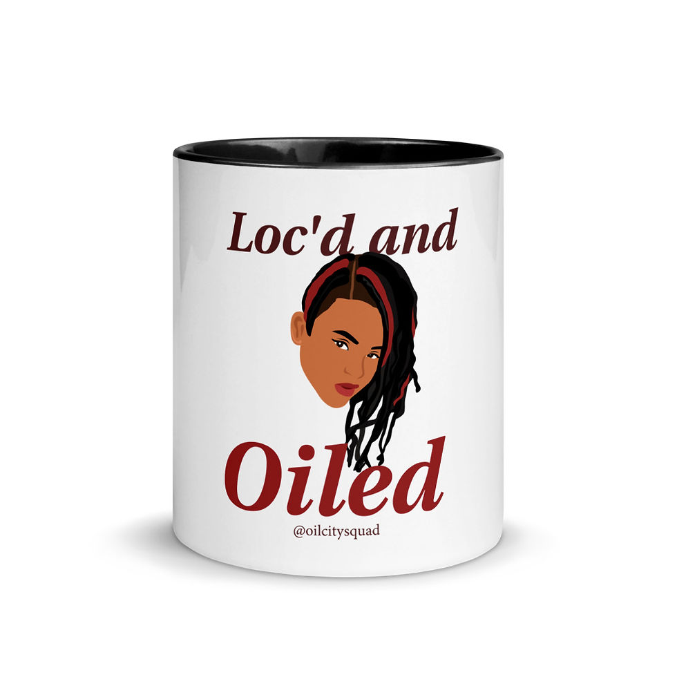 サムネイル： Loc'd and Oiled Mug with Color Inside