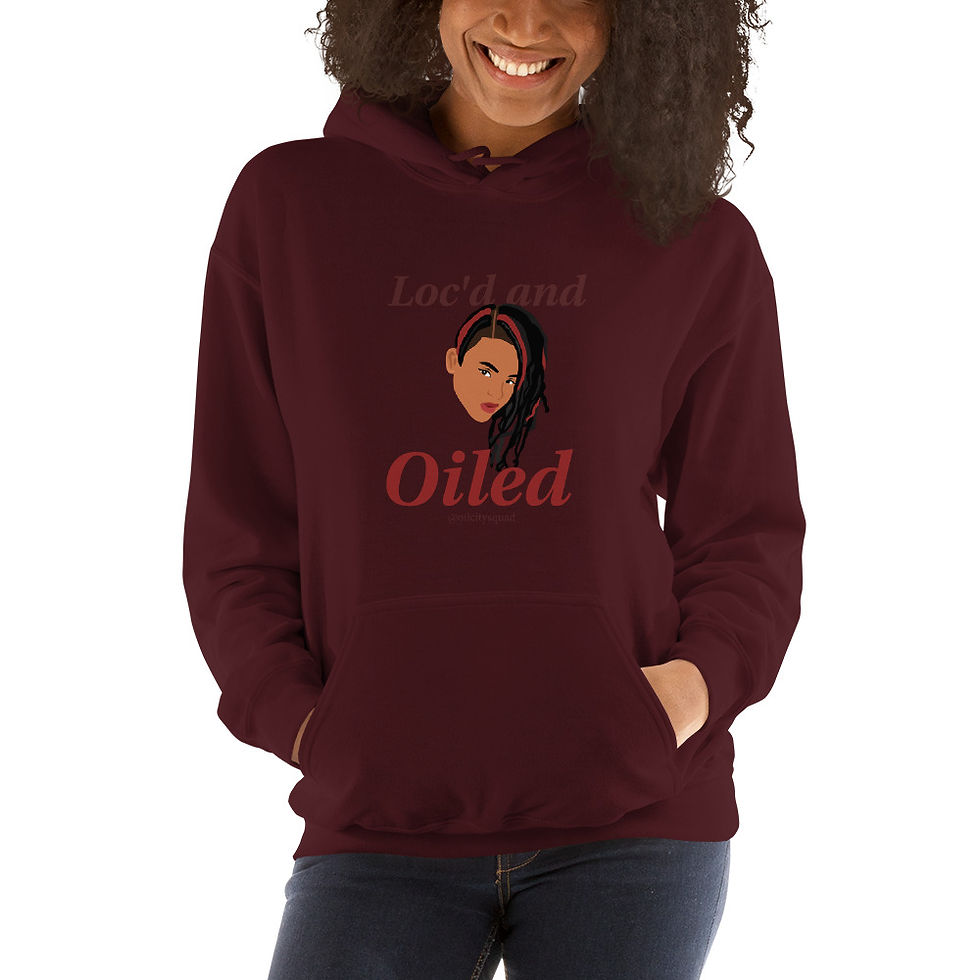 Miniatura: Loc'd and Oiled Unisex Hoodie