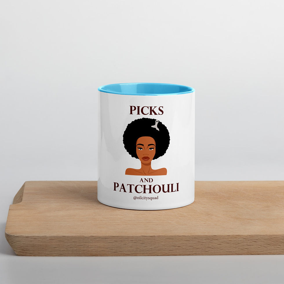 Miniatura: Picks and Patchouli Mug with Color Inside