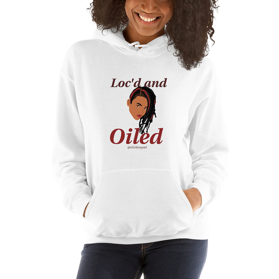 Miniatura: Loc'd and Oiled Unisex Hoodie