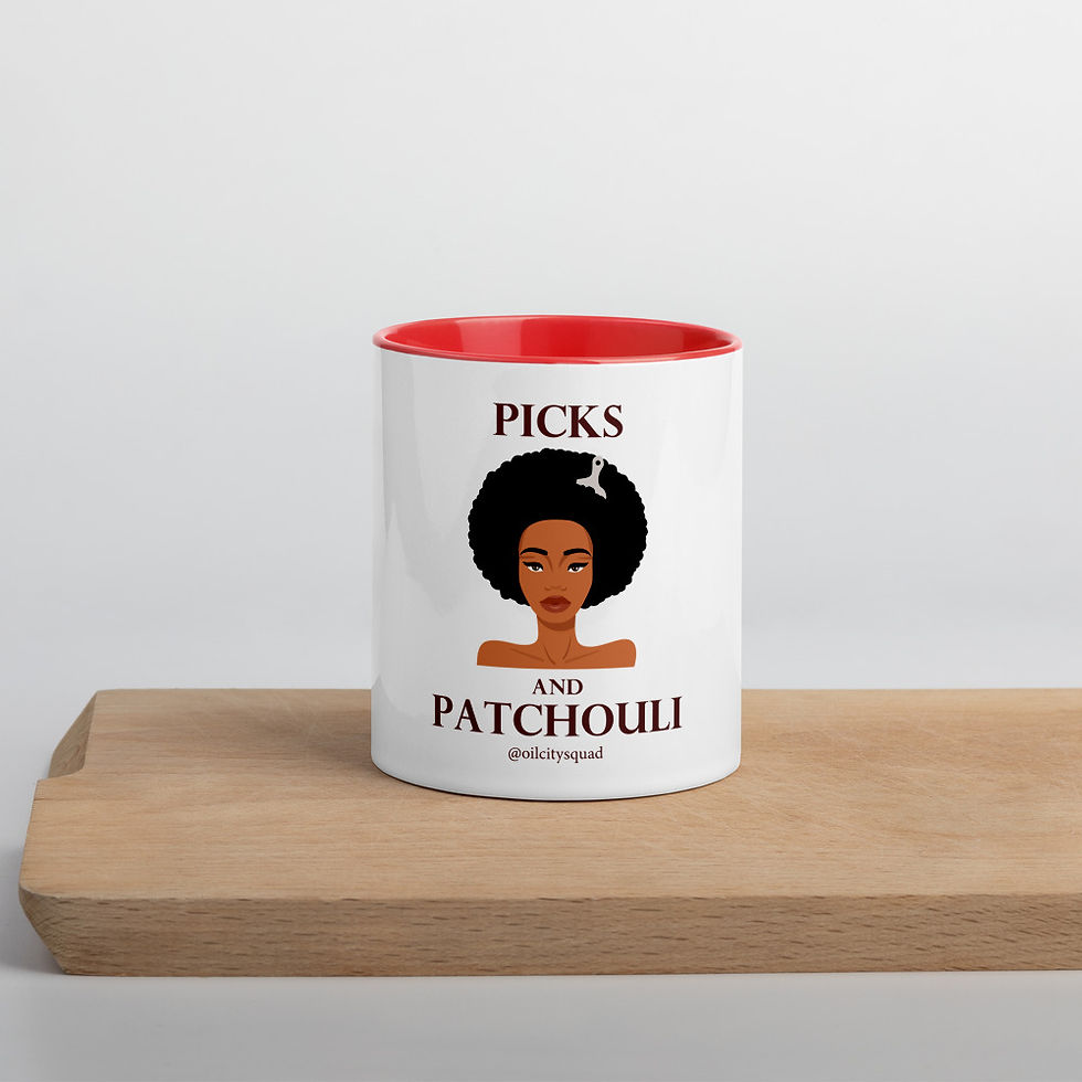サムネイル： Picks and Patchouli Mug with Color Inside