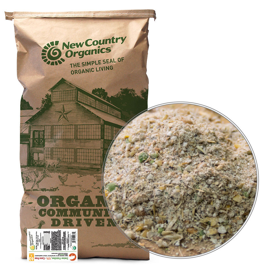 Organic Corn-Free Swine Feed - 12%
