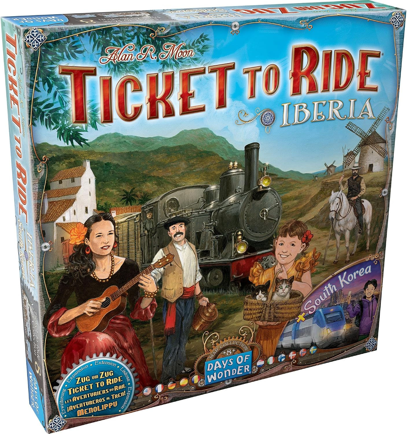 Ticket to Ride - Iberia & South Korea Expansion