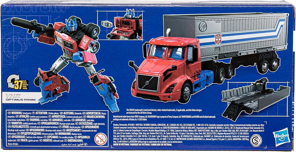 Thumbnail: Transformers Generations: Leader Class - VNR 300 Optimus Prime