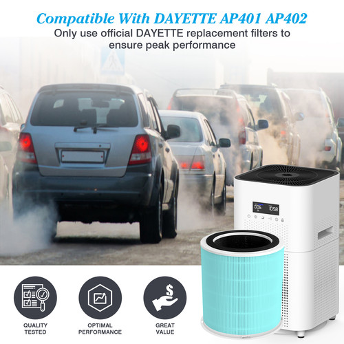 DAYETTE HEPA 空気清浄機 AP401 DAYETTE HEPA 空気清浄機 AP401 AP401 True HEPA Air Purifier for