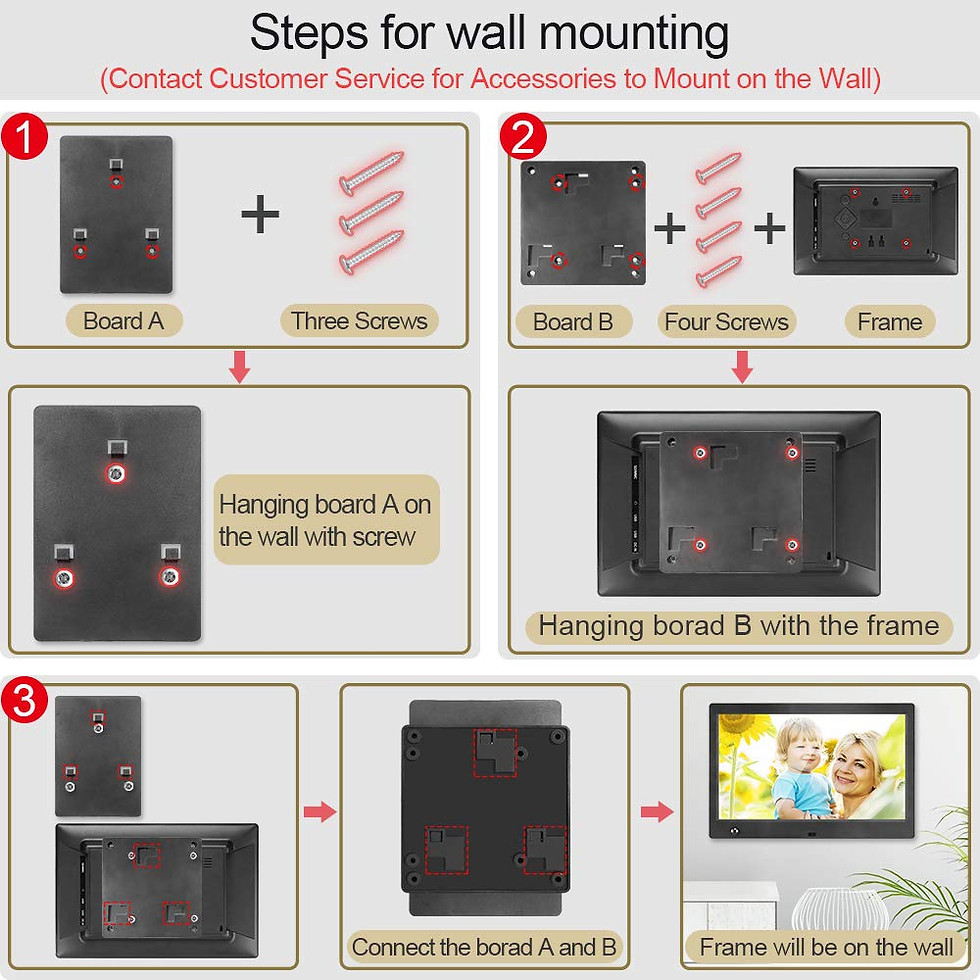 Thumbnail: MRQ 10.1 Inch Digital Photo Frame