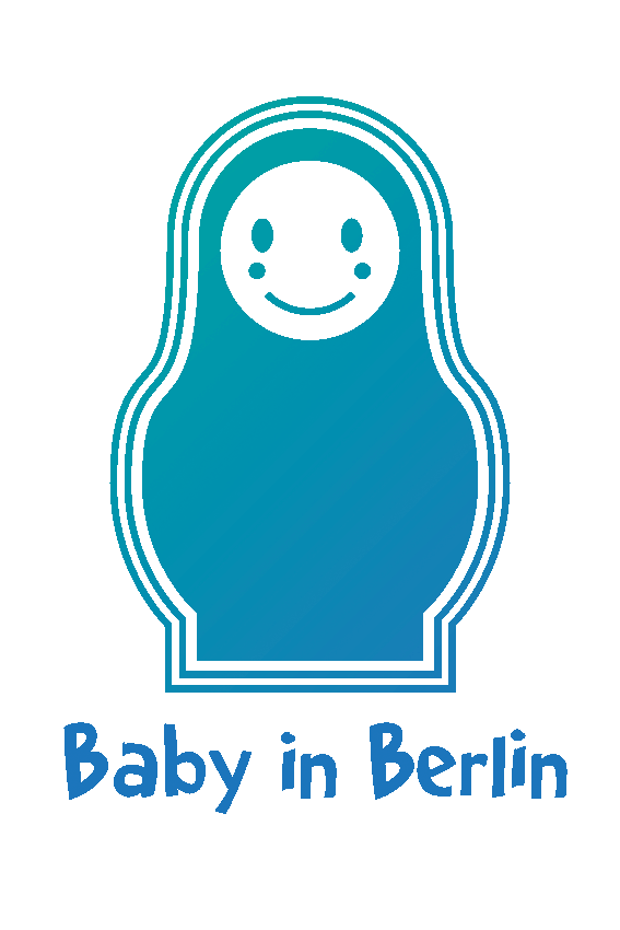 Baby In Berlin Elodie Roux Logo (Podcast link- episode topic: what is a doula? How are doulas working during the pandemic in Berlin?)