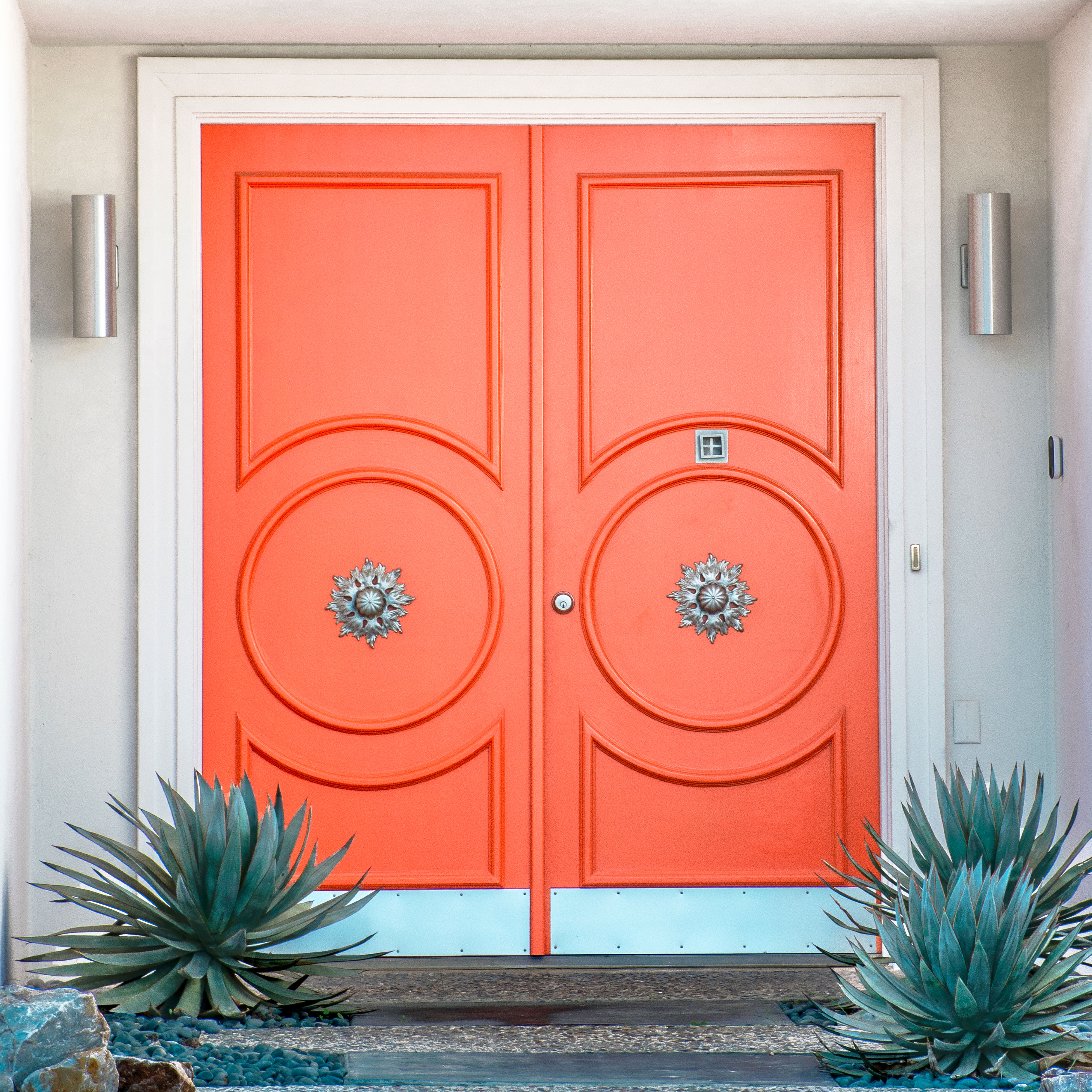 Orange Doors