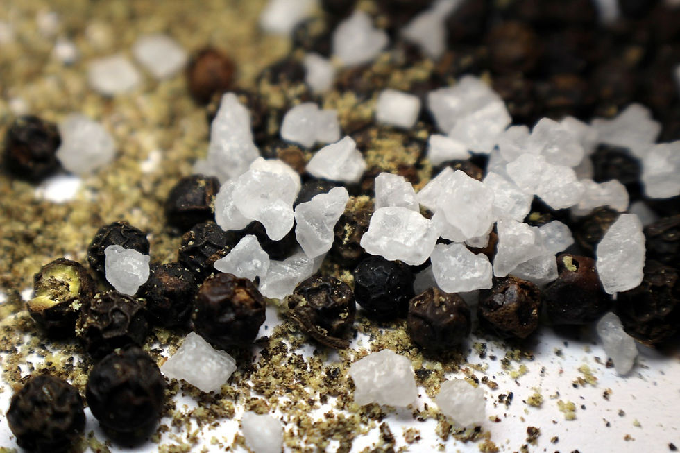 Thumbnail: whole Black Pepper with salt