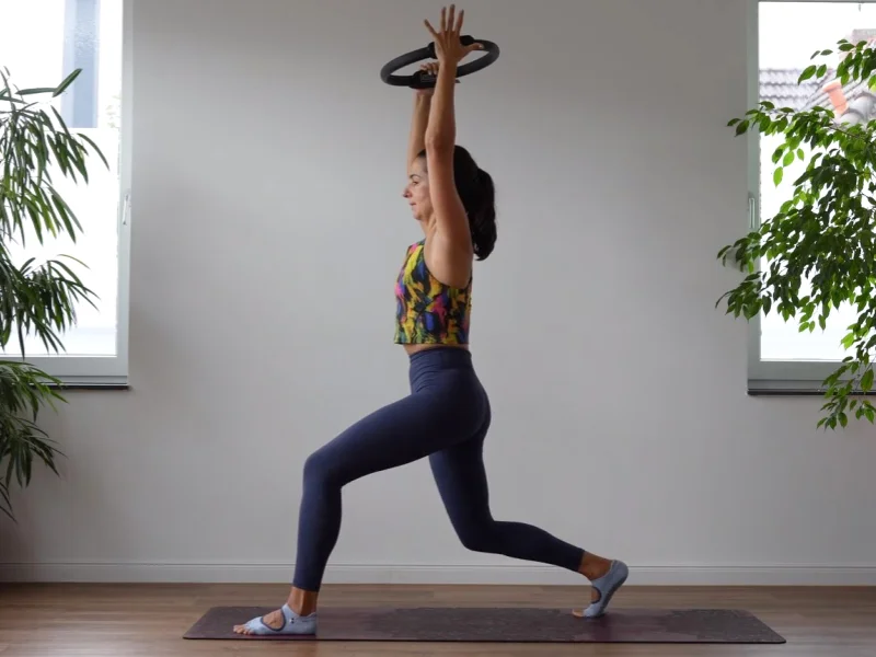 Pilates Workout in der YEP Lounge