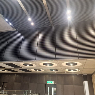 louvre, screen, aluminium, anodised, bomb blast, acoustic louvres, acoustic blanking, stainless steel, grilles 