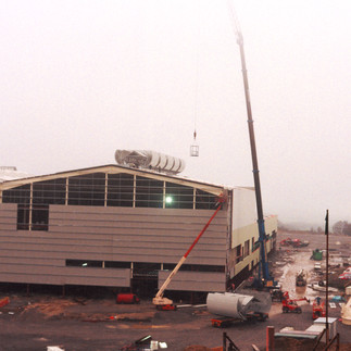 Industrial Ventilation, Natural Ventilation, Roof Vent, Ventilator, acoustic splitters, acoustic attenuators