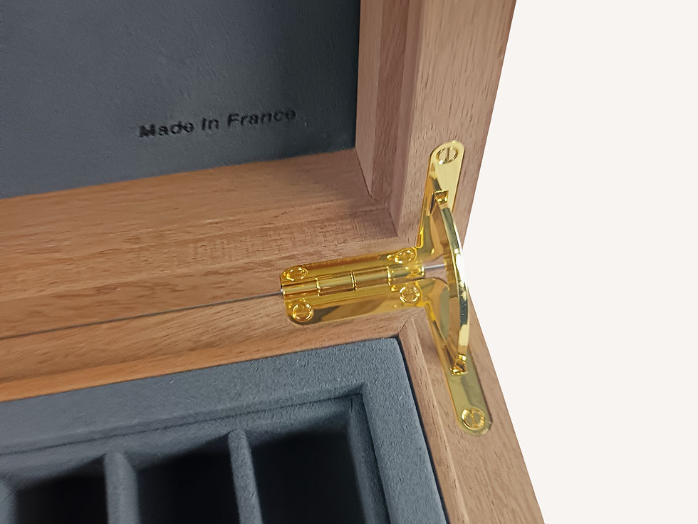 Miniature : Origin Médaillon - Loupe d'Amboine - Coffret 16 Stylos