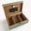 Thumbnail: Origin Colorful - Green Bird’s Eye Maple - Cigar Humidor - 100 Cigars