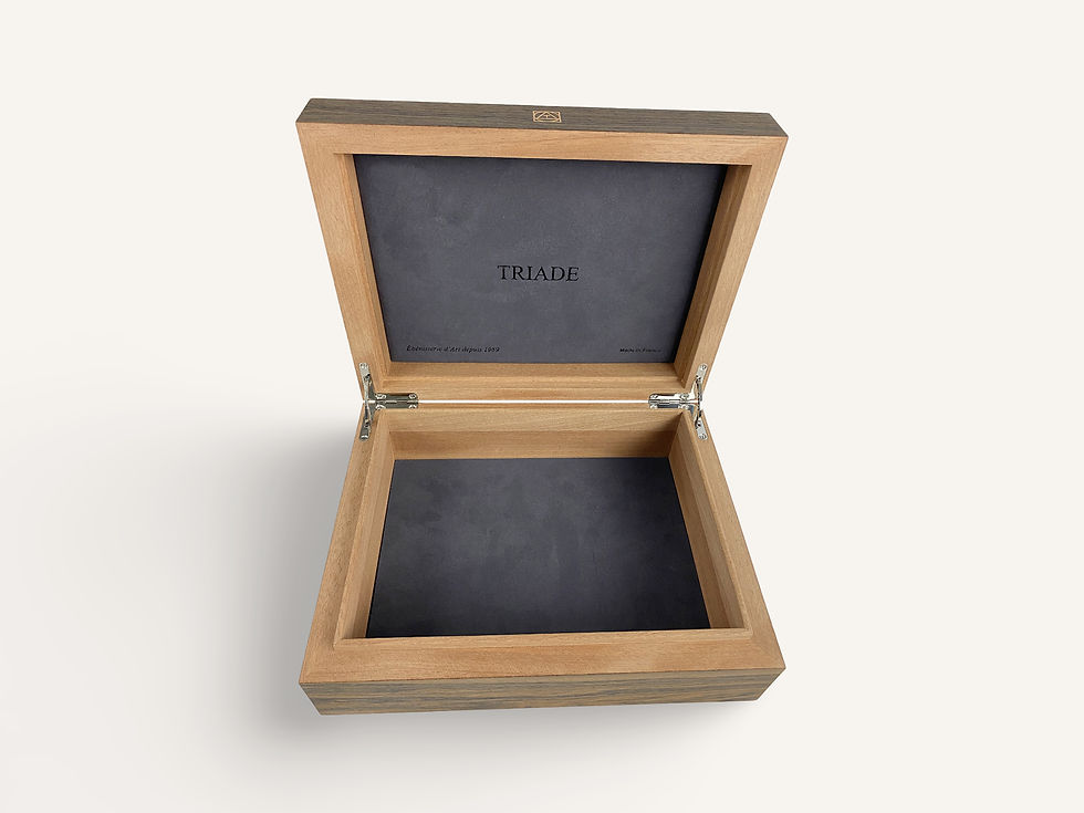 Thumbnail: Linea Solid Veneer - Louro Preto - Storage Box Without Divider
