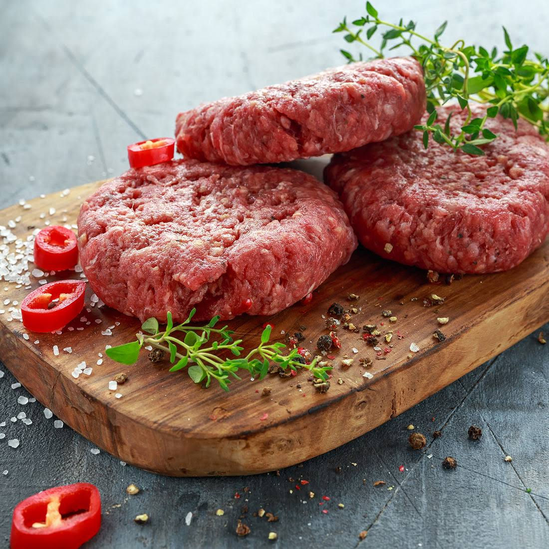 Ground Beef 20 lb Box