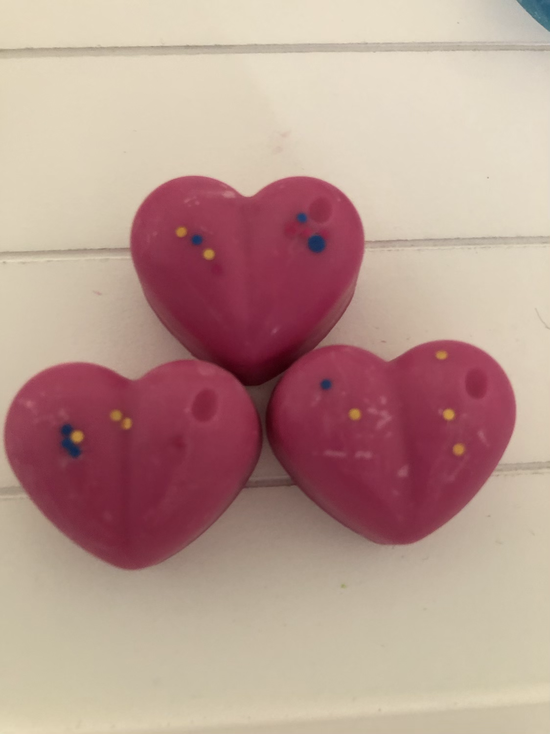 Sweet Pea, 3 Pack of Hearts