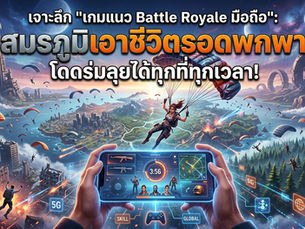เจาะลึก "เกมแนว Battle Royale มือถือ": สมรภูมิเอาชีวิตรอดพกพา โดดร่มลุยได้ทุกที่ทุกเวลา!