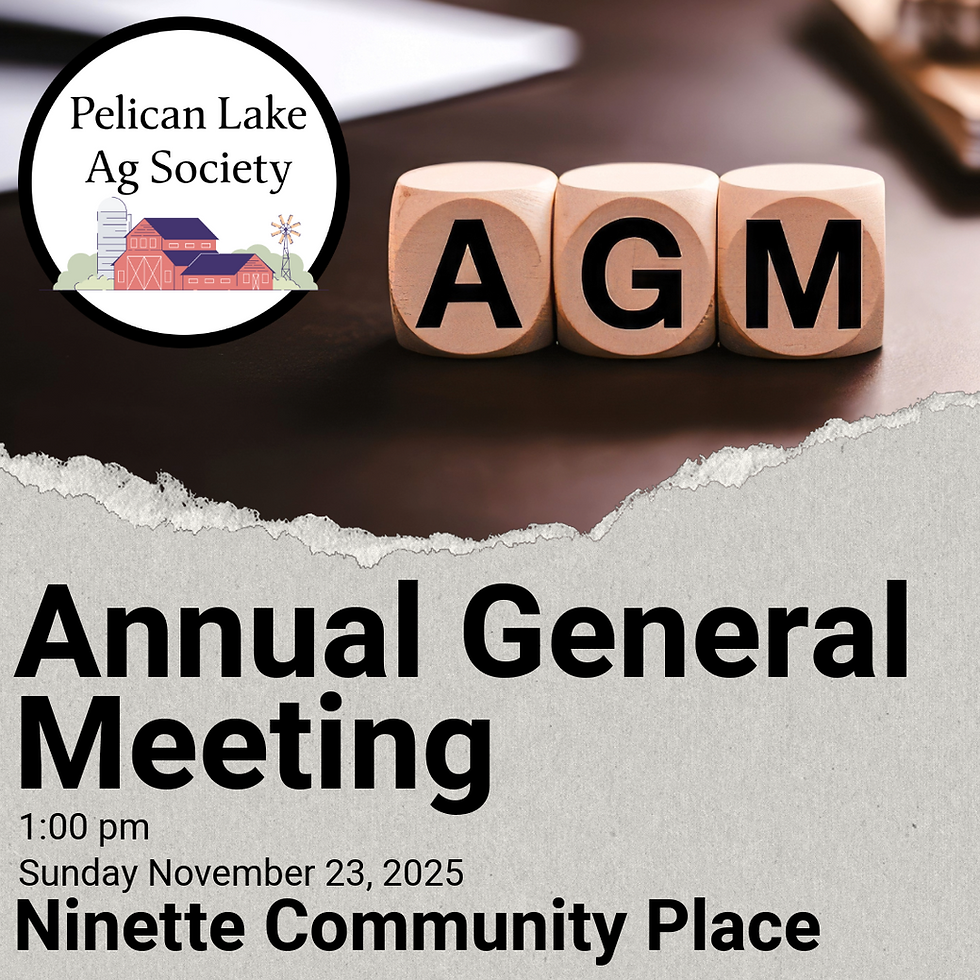 It's AGM Time!