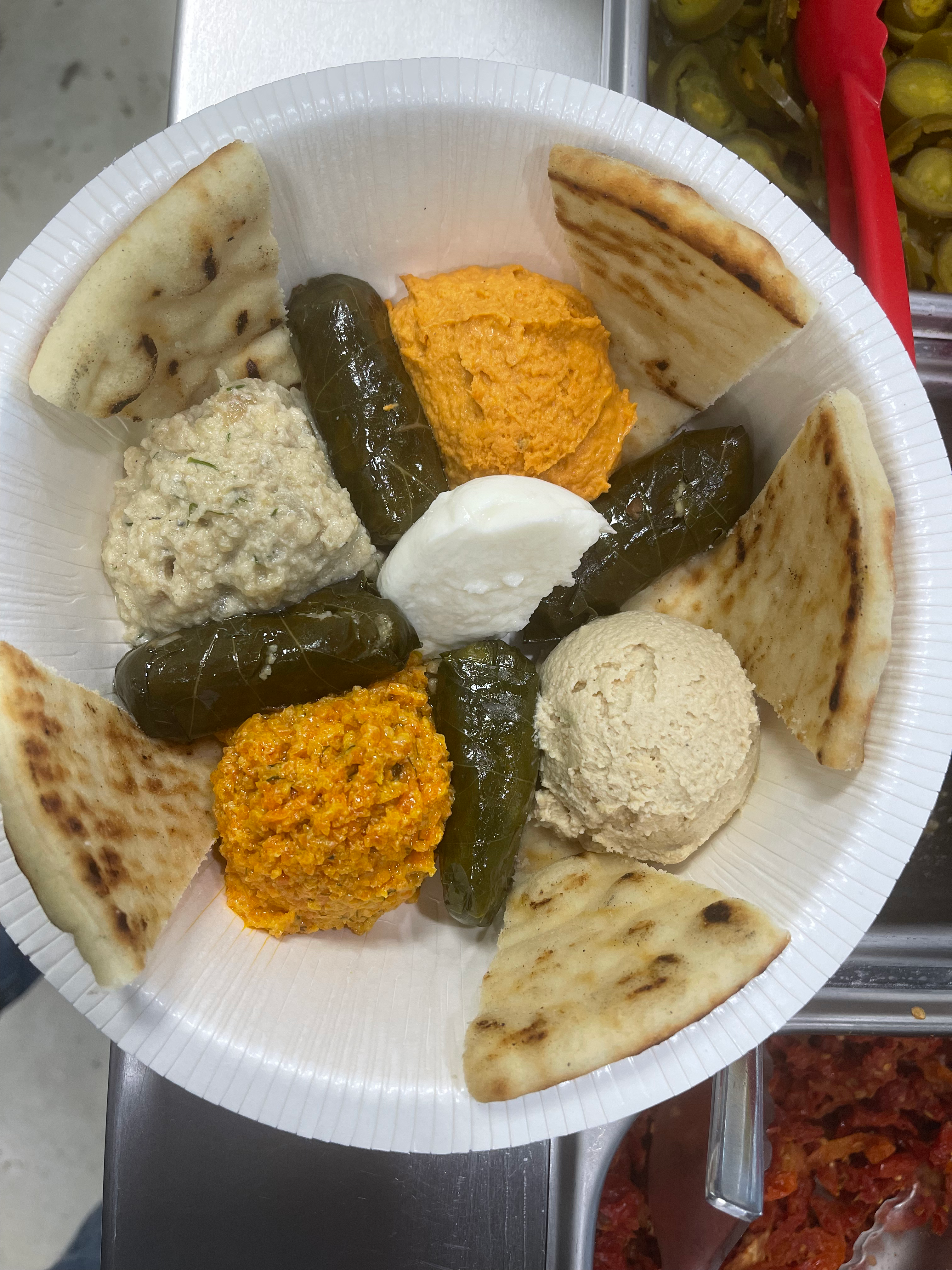 Arranged Food and Objects