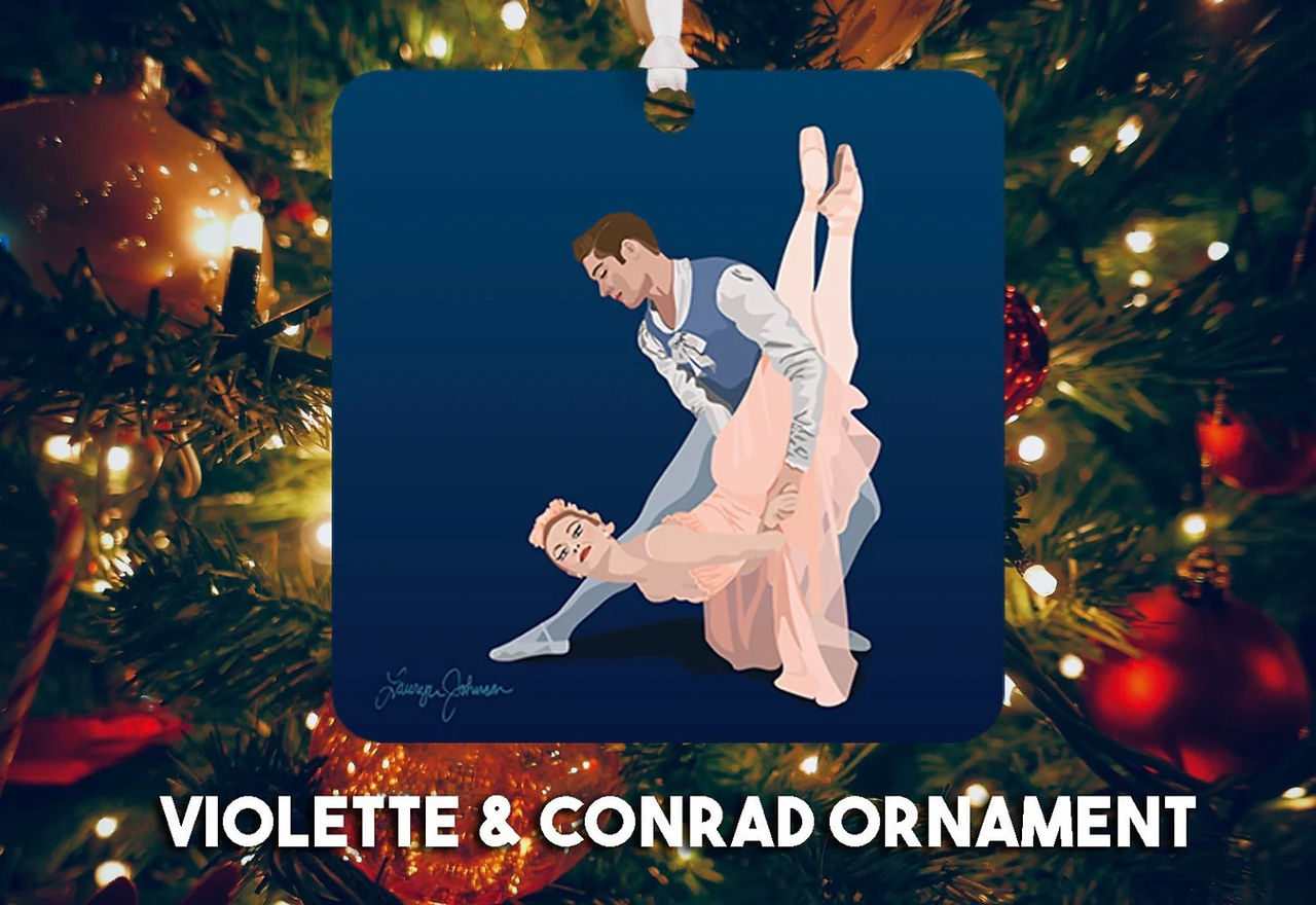 Violette & Conrad Ornament