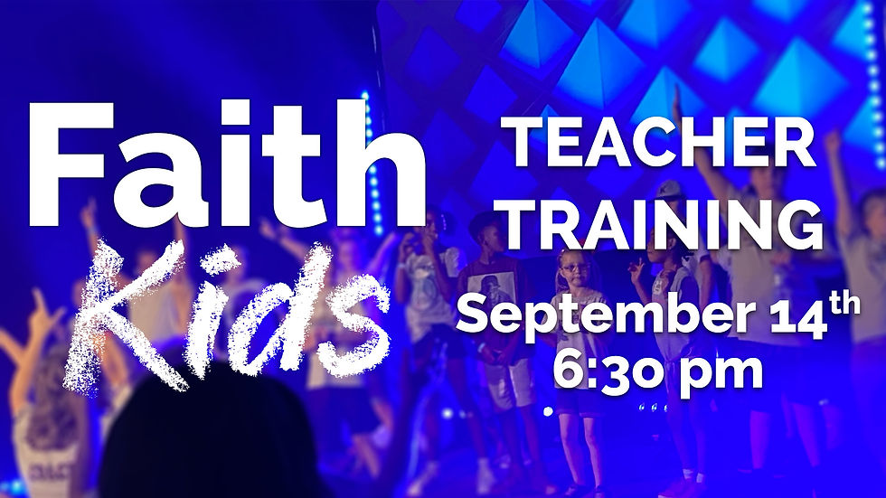 FaithKids Teacher Training
