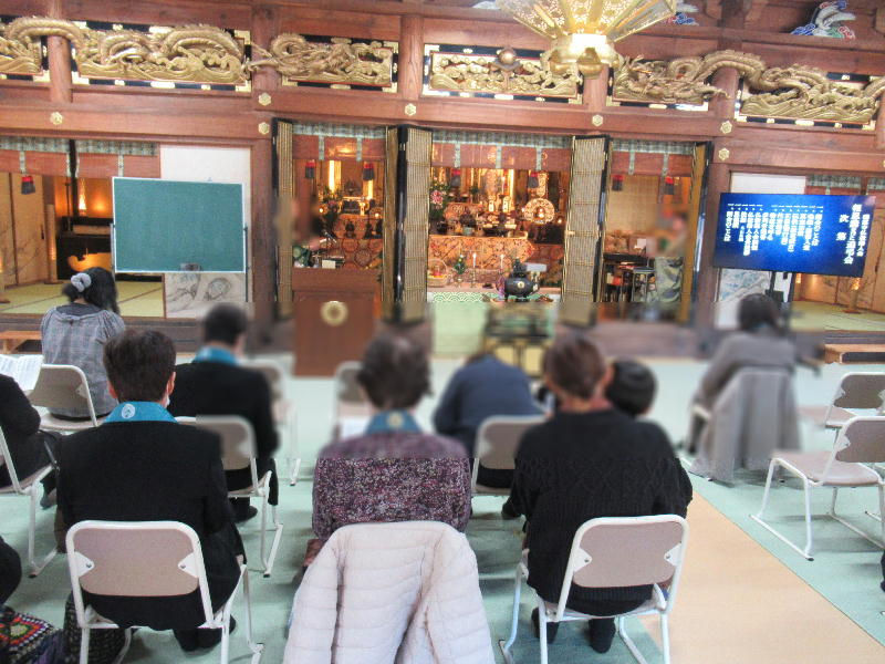 仏教婦人会主催の報恩講・追弔会を執り行いました