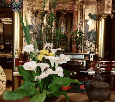 お花教室がありました