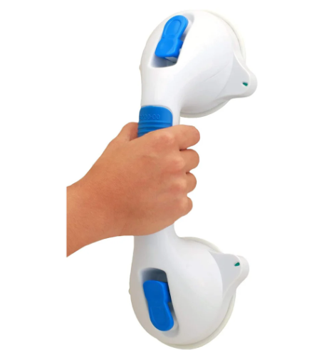 Nova Medical Bathroom Suction Cup Grab Bar - 12 Inches