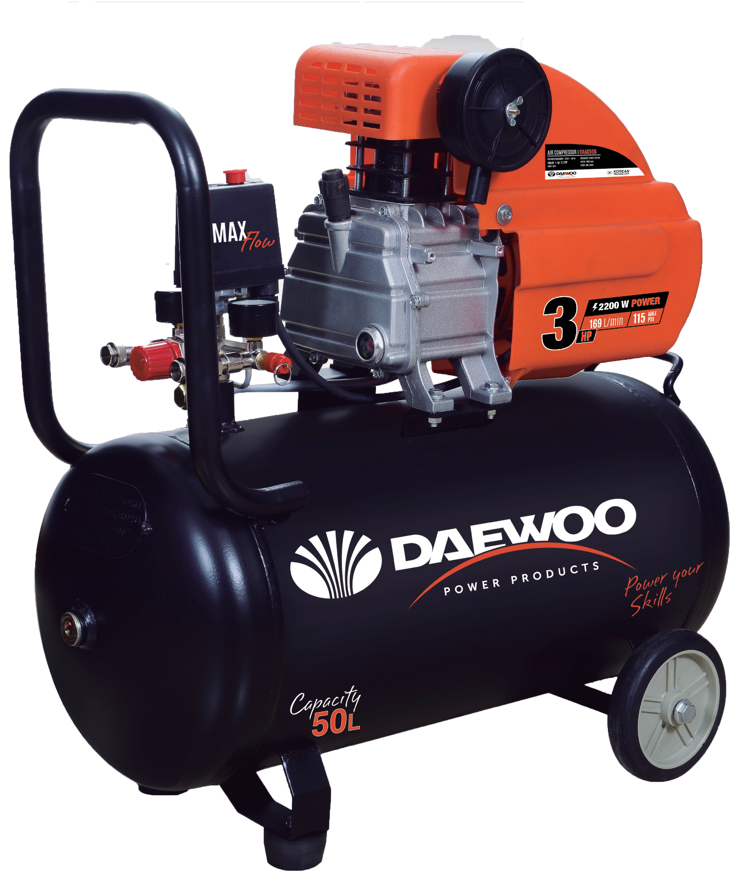 DAEWOO 50 Liter Air Compressor