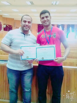 أثناء تكريم دورة البنك المركزى