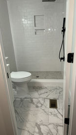 Tiled shower Raleigh, NC